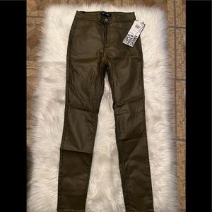 New Almost Famous Leather like pants